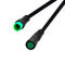 Ip67 indicador de cableado impermeable automotriz del Pin 0.5-6mm2 del cable eléctrico 5
